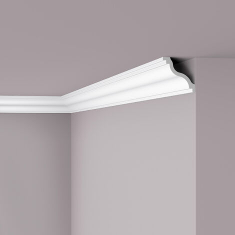 Cornice soffitto parete NMC SL NOMASTYL Noel Marquet modanatura tipo stucco design classico senza tempo bianco 2 m (1/3)
