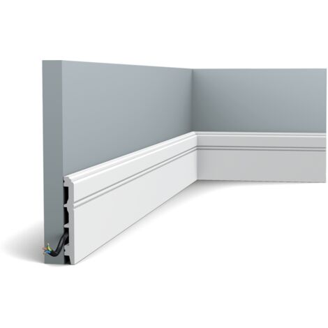 Battiscopa aspetto stucco decorativo Orac Decor SX105 LUXXUS