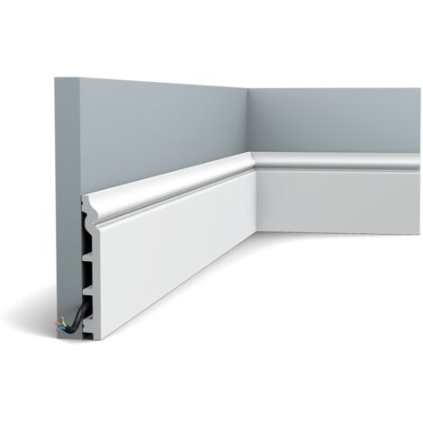 Battiscopa aspetto stucco decorativo Orac Decor SX118 LUXXUS
