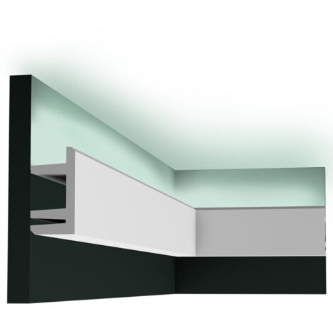 Profilo di illuminazione moderno - Orac Decor - L200xP5xH9,5cm - C381