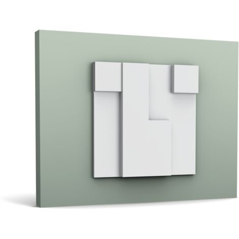 3D Rivestimento murale Orac Decor W102 MODERN CUBI elemento decorativo design moderno bianco