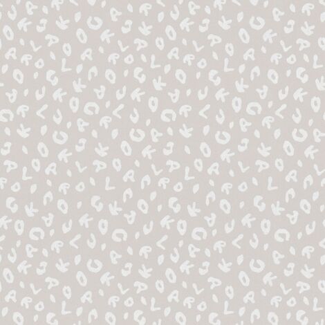 Carta da parati di lusso Profhome 378563 Carta da parati TNT liscia design ed accenti metallici grigio argento 5,33 m2 (1/4)