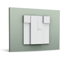 3D Rivestimento murale Orac Decor W102 MODERN CUBI elemento decorativo design moderno bianco