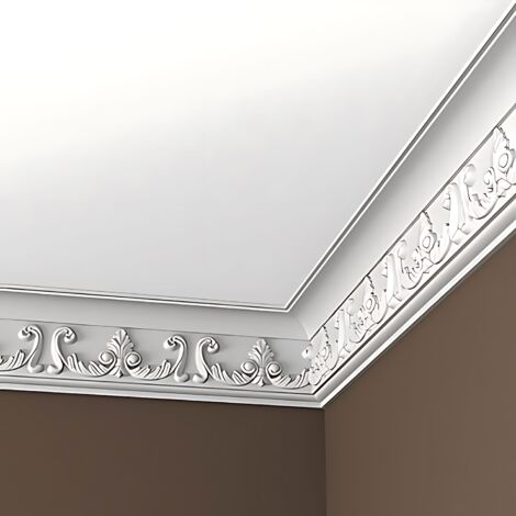 Cornices Rococo Cornice Moulding 150166 Profhome Decorative Moulding Crown Moulding ...
