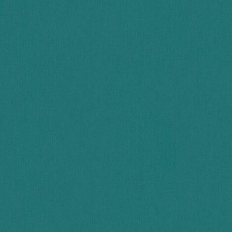 Ton-sur-ton wallpaper wall Profhome 377492 non-woven wallpaper smooth Ton-sur-ton matt green blue 5.33 m2 (57 ft2)
