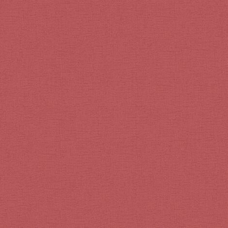 Ton-sur-ton wallpaper wall Profhome 378317 non-woven wallpaper smooth Ton-sur-ton matt red 5.33 m2 (57 ft2)