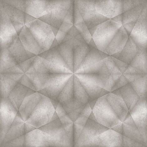 3D wallcovering wall Profhome 386923 hot embossed non-woven wallpaper slightly textured caleidoscope style shimmering brown taupe beige grey 5.33 m2 (57 ft2) (1/5)