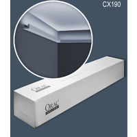Orac Decor CX190-box AXXENT U-PROFILE 1 Box 20 pieces Cornice mouldings 40 m