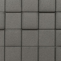 Wall panel 3D Profhome 3D 705258 Harmony Cubes Smoked Gray smooth Decor panel plastic look glossy grey 2,2 m2
