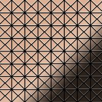 Mosaic tile massiv metal Copper mill copper 1.6mm thick ALLOY Deco-CM