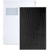 1 SAMPLE PIECE S-15956 WallFace MOTION ONE BLACK Acrylic Collection Sample of decorative panel in DIN A4 size
