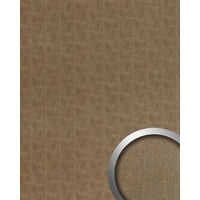 Wall panel metal look WallFace 20200 SLIGHTLY USED Bronze AR smooth Design panelling used look brushed self-adhesive abrasion-resistant bronze brown-grey 2.6 m2