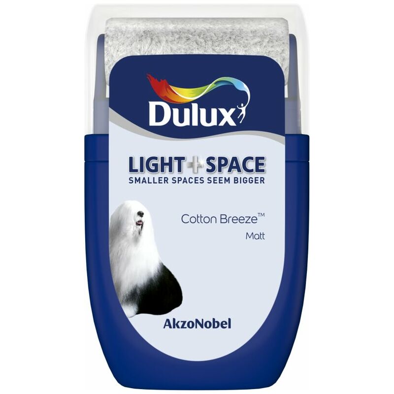 Dulux Light & Space Tester Pot 30ml Cotton Breeze
