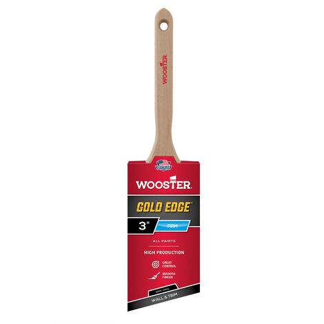 Wooster Gold Edge - Semi-Oval Angle Sash Paint Brush - 3 Inch