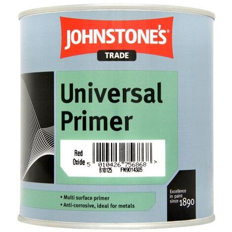 Johnstones Trade Universal Primer Red Oxide - 2.5 Litre