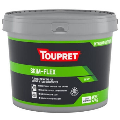 Toupret Skim Flex TX 140 Ready Mixed Filler - 5Kg