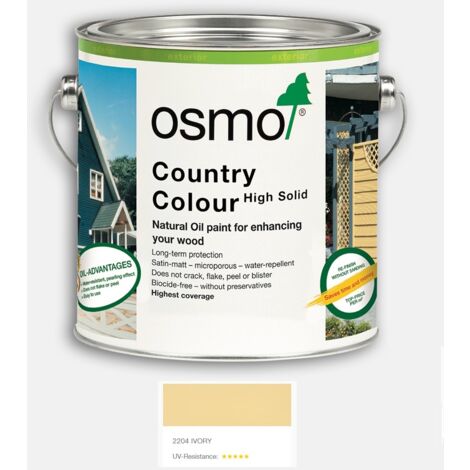 Osmo Country Colour - Ivory - 125ml