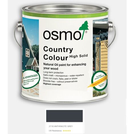 Osmo Country Colour - Anthracite Grey - 125ml