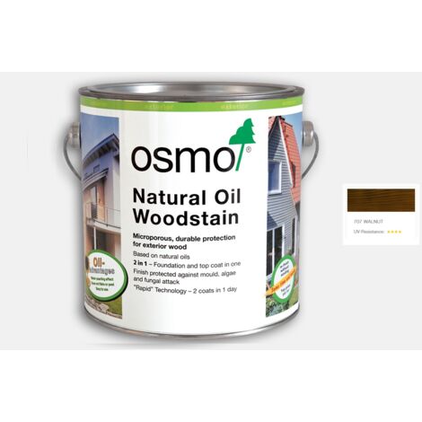 Osmo Natural Oil Woodstain - Walnut - 125ml