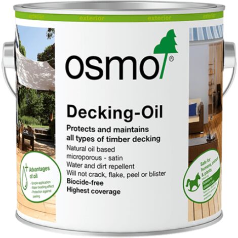Osmo Decking Oil - Bangkirai Dark - 125ml