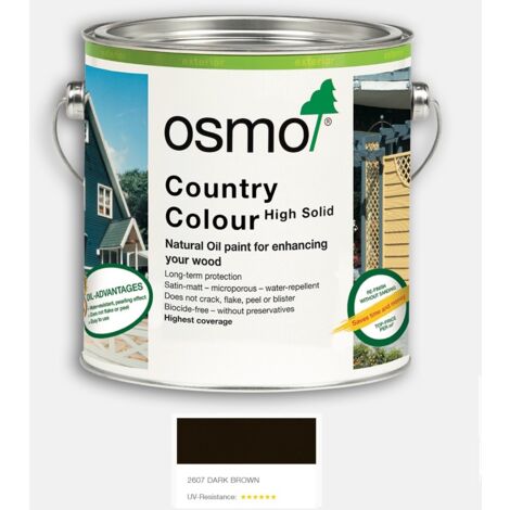 Osmo Country Colour - Dark Brown - 125ml