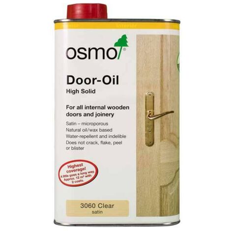 Osmo Door Oil - Satin - Clear - 125ml