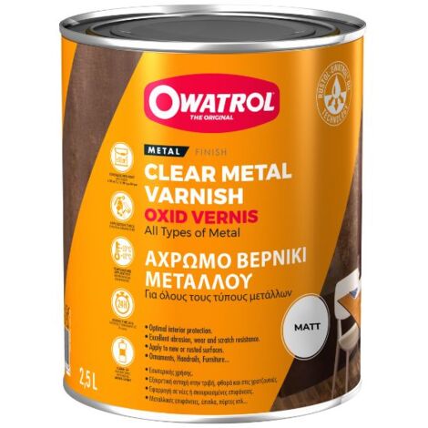 Owatrol Oxid Vernis Clear Protective Varnish - Satin - 750ml