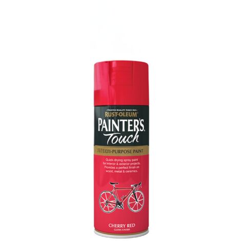 Rust-Oleum Painter’s Touch Spray Paint 400ml Gloss - Cherry Red