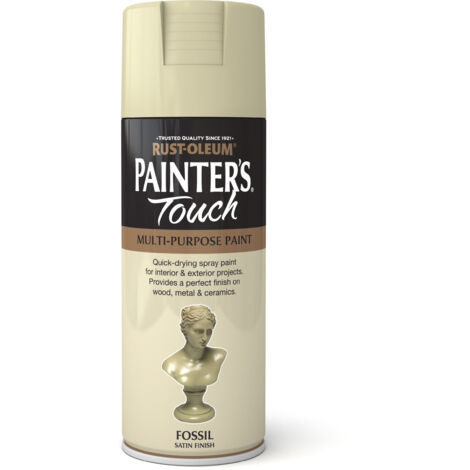 Rust-Oleum Painter’s Touch Spray Paint 400ml Satin - Fossil