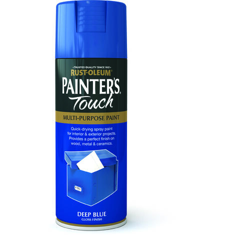 Rust-Oleum Painter’s Touch Spray Paint 400ml Gloss - Deep Blue