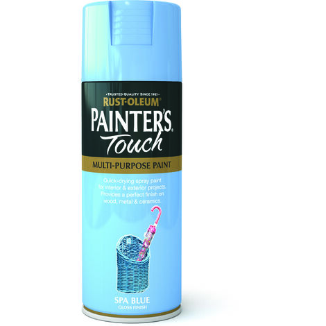 Rust-Oleum Painter’s Touch Spray Paint 400ml Gloss - Spa Blue