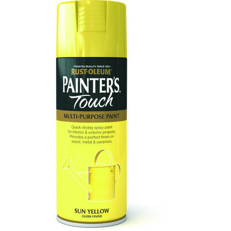 Rust-Oleum Painter’s Touch Spray Paint 400ml Gloss - Sun Yellow