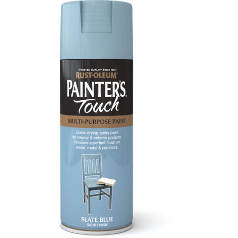 Rust-Oleum Painter’s Touch Spray Paint 400ml Satin - Slate Blue