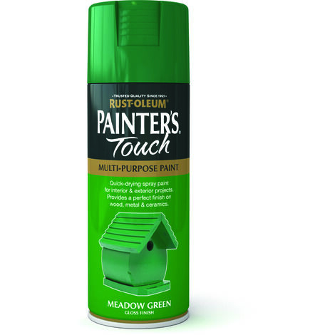 Rust-Oleum Painter’s Touch Spray Paint 400ml Gloss - Meadow Green