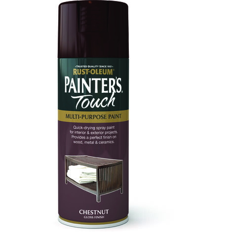 Rust-Oleum Painter’s Touch Spray Paint 400ml Gloss - Chestnut
