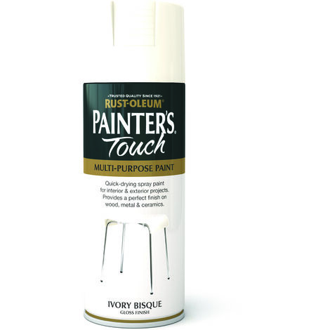 Rust-Oleum Painter’s Touch Spray Paint 400ml Gloss - Ivory Bisque