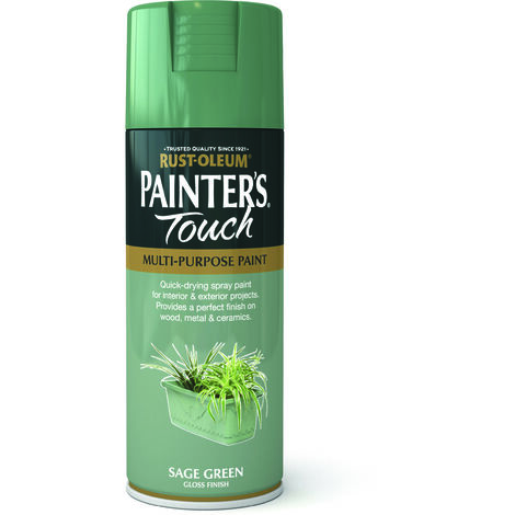 Rust-Oleum Painter’s Touch Spray Paint 400ml Gloss - Sage Green