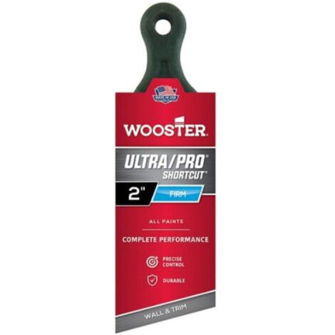 Wooster Ultra Pro - Shortcut Firm - Angled Sash Paint Brush - 2 Inch