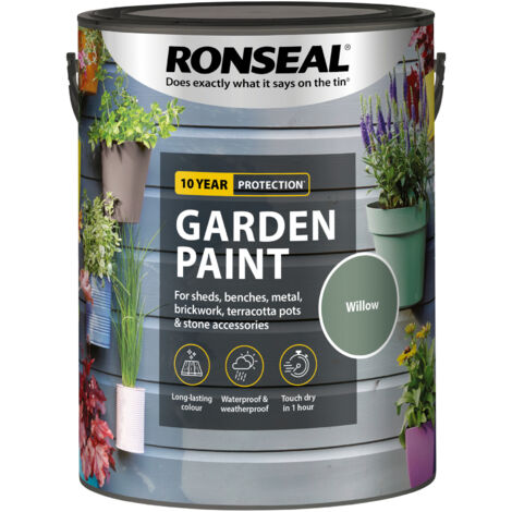 Ronseal Garden Paint - Willow - 5 Litre
