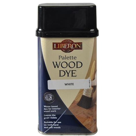 Liberon Interior Floor and Woodwork Palette Wood Dye - White - 250ml
