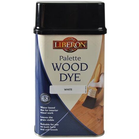 Liberon Interior Floor and Woodwork Palette Wood Dye - White - 500ml