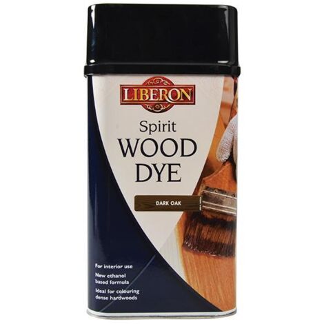 Liberon Spirit Traditional Hardwood Furniture Wood Dye - Dark Oak - 1 Litre