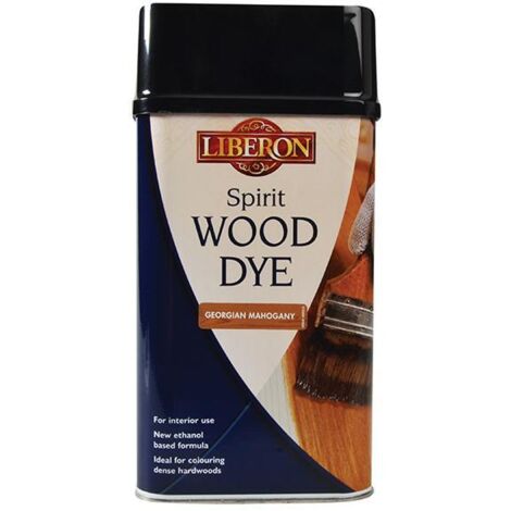 Liberon Spirit Traditional Hardwood Furniture Wood Dye - Georgian Mahogany - 1L