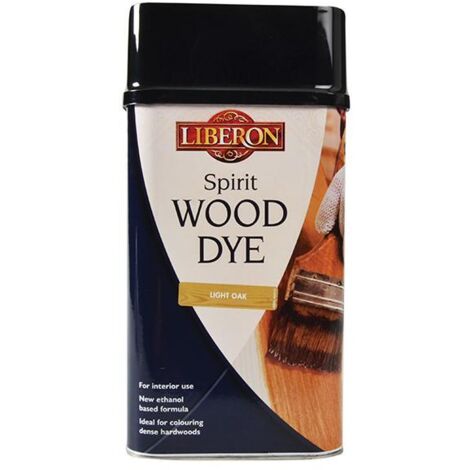 Liberon Spirit Traditional Hardwood Furniture Wood Dye - Light Oak - 1 Litre