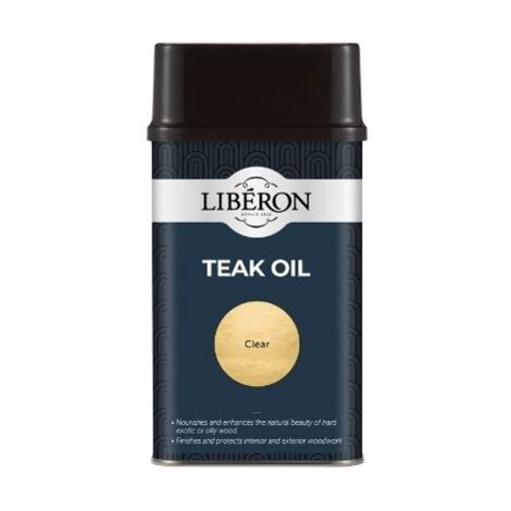 Liberon Teak Oil - With UV Filters - 250ml