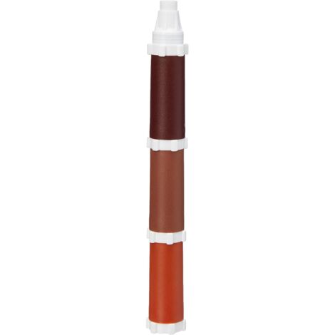 Liberon 3-Part Scratched Furniture Touch Up Pen - Mahogany