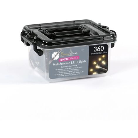 Christmas Compact Multifunction Lights - 360 Led's - Warm White (1/2)