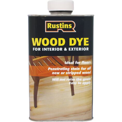 Rustins Quick Dry Wood Dye - Grey - 250ml