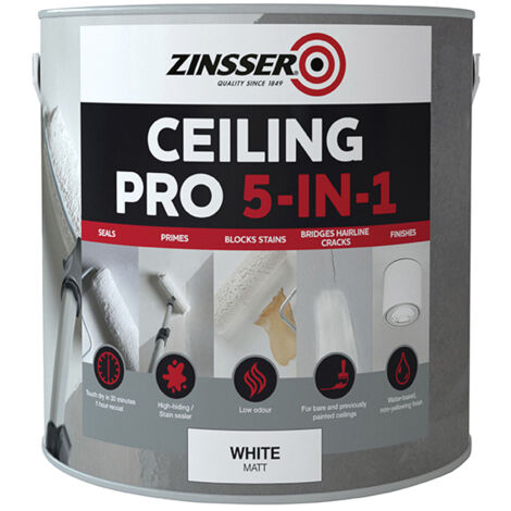 Zinsser ZN7380002C1 Ceiling Pro 5-in-1 2.5 litre ZINCP5125L