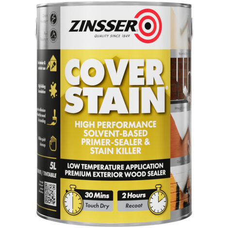 Zinsser Cover Stain - Primer Sealer - 5 Litre